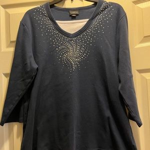 Womens Studded Blouse